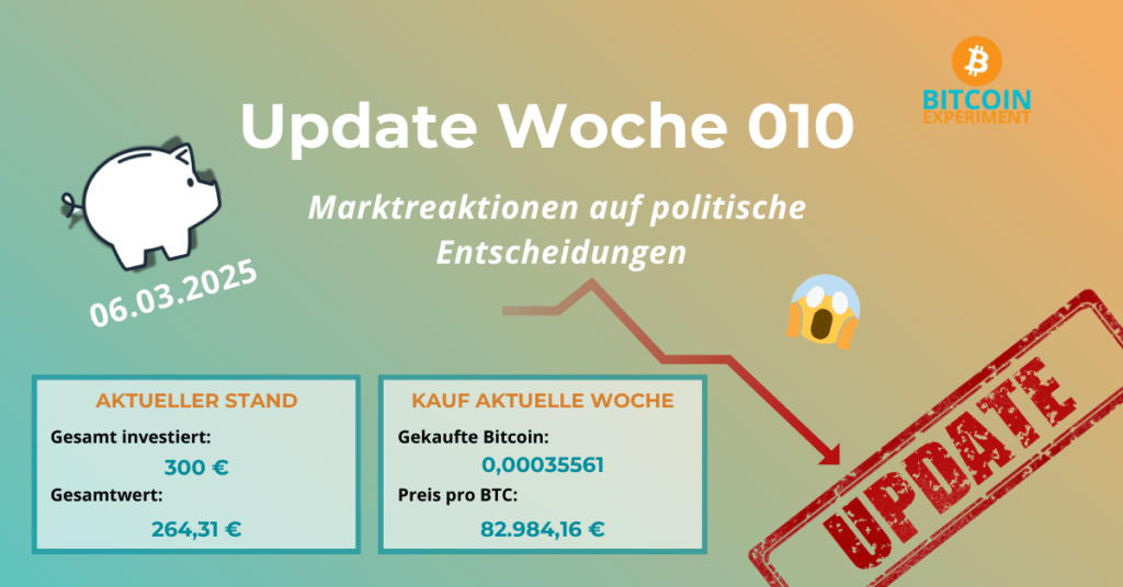 Bitcoin Experiment Sparplan Kauf Woche 010